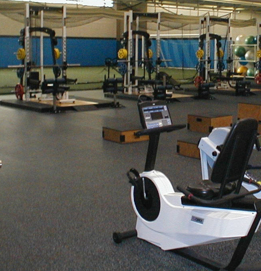 No Fault Sports Floor surfacing in a gym